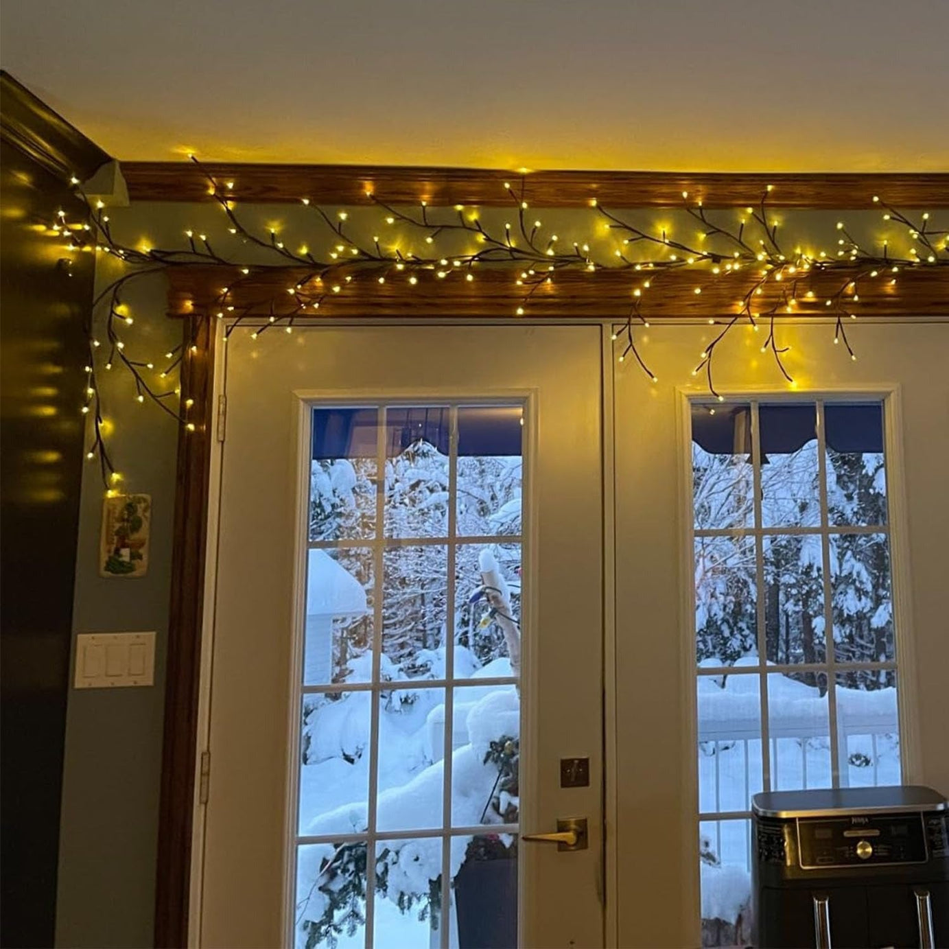 96 LED Large Size Warm White Tree Branch Smart LED with Remote